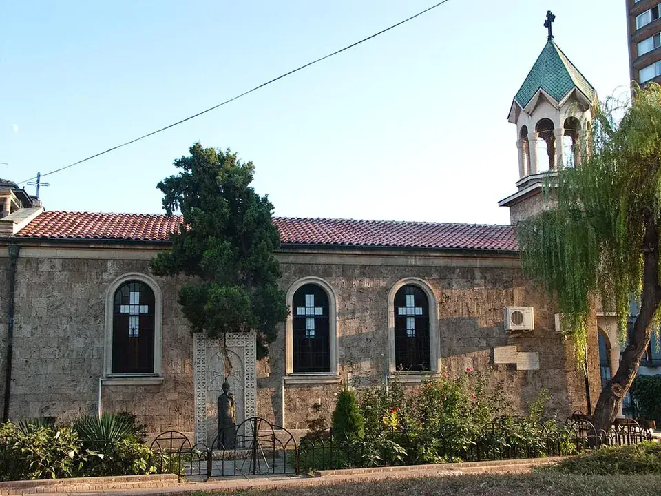 Die armenische Kirche „Surp Hach" in Burgas