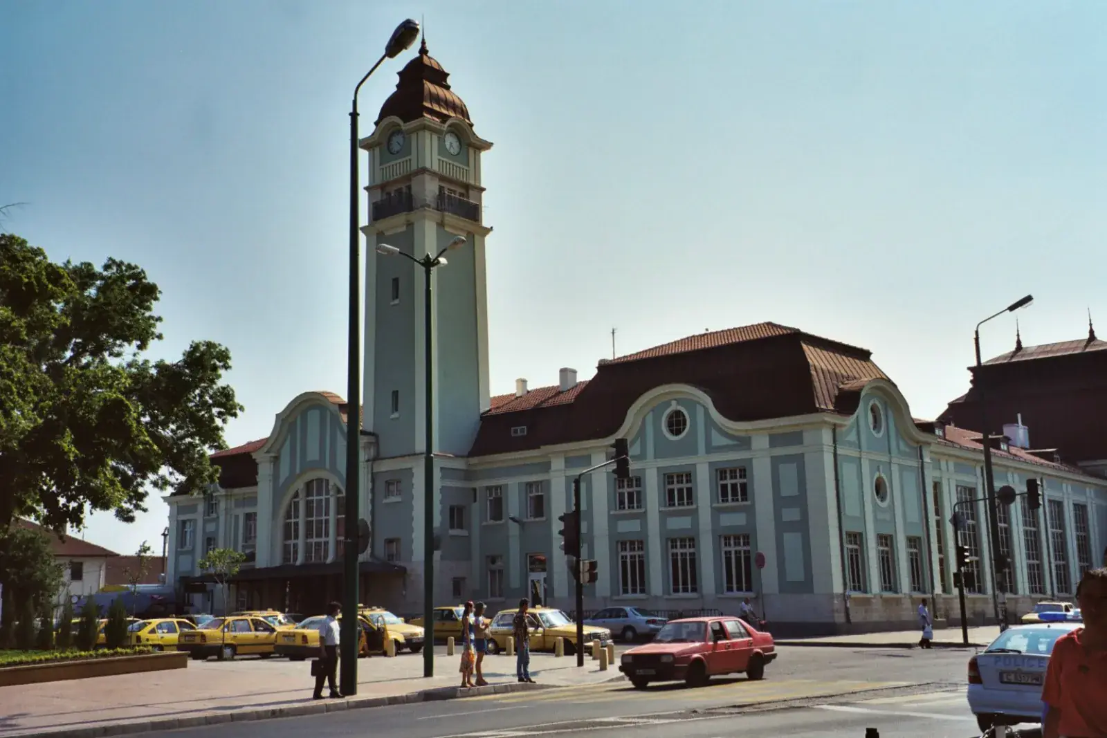 Der Hauptbahnhof von Burgas