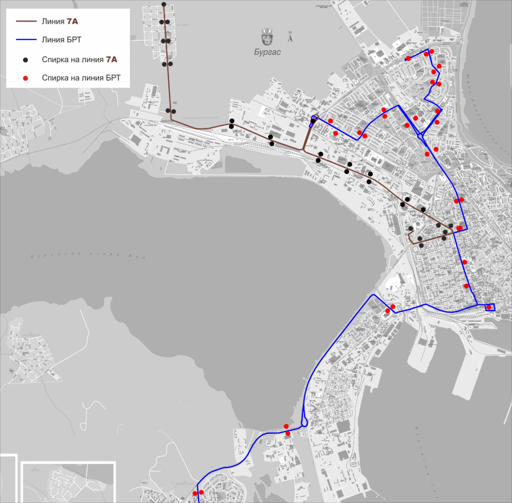 линия 7А Бургас