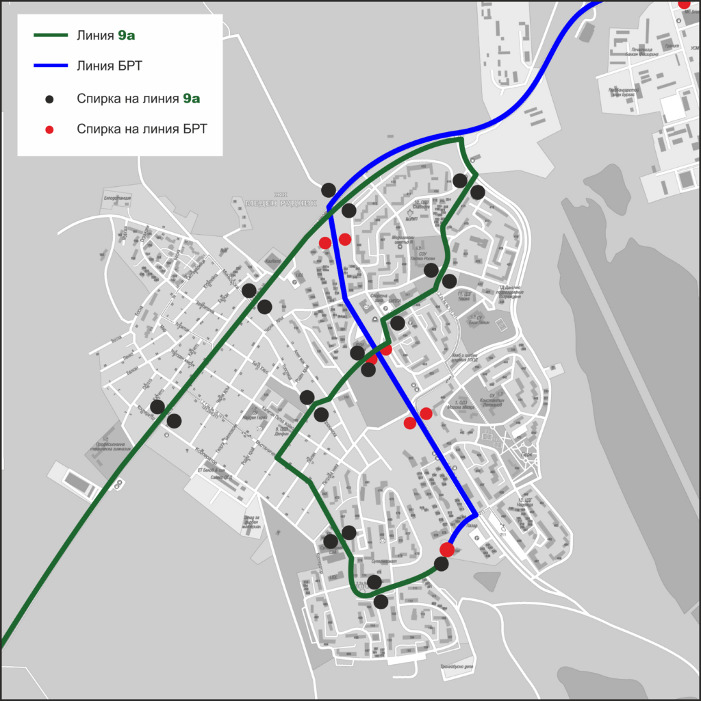 линия 9A Бургас