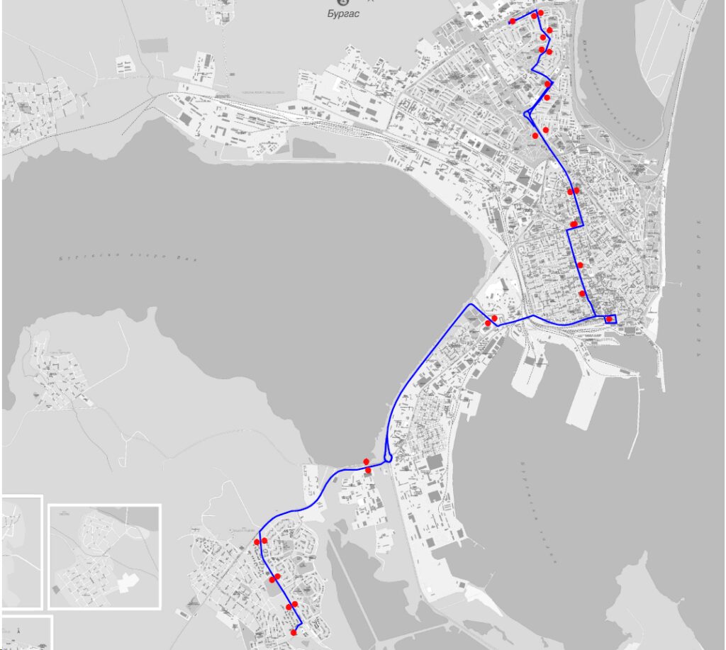 линия Б1 Бургас