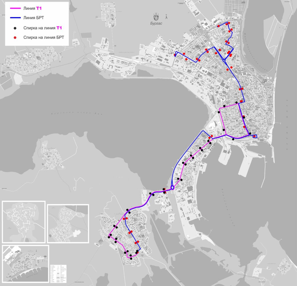 линия Т1 Бургас