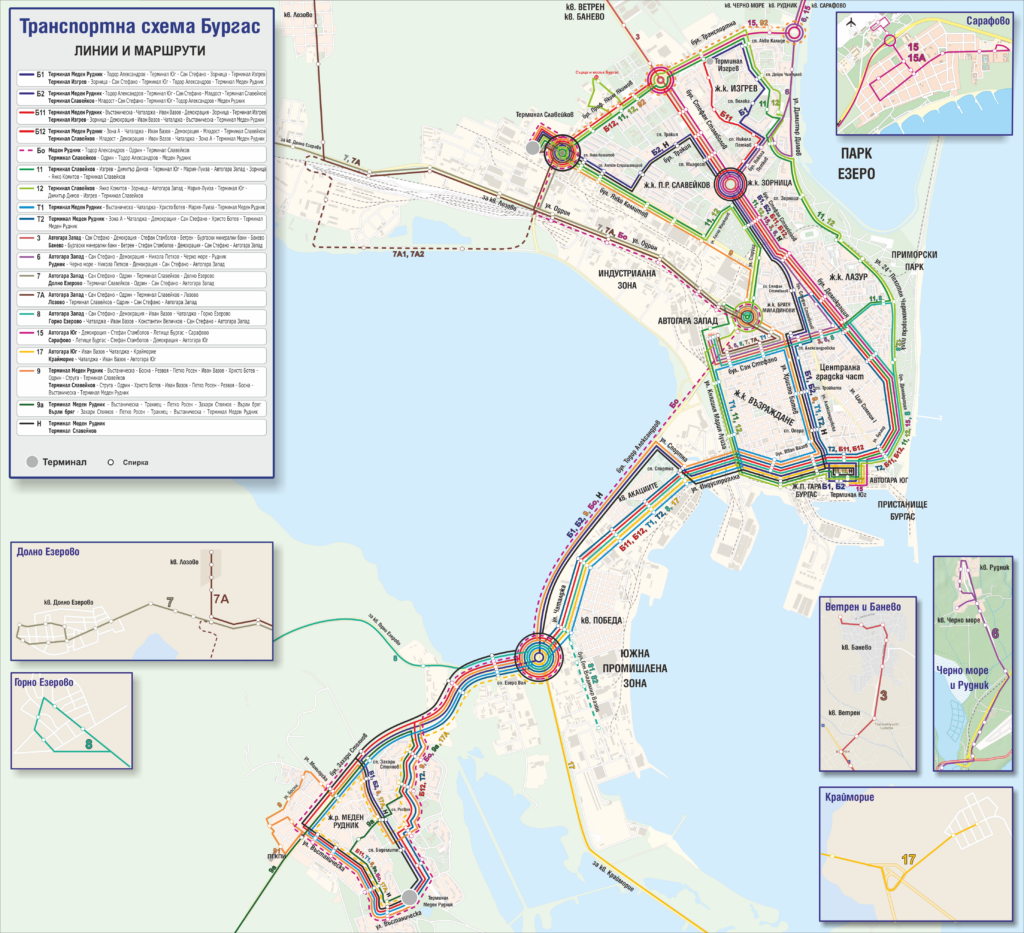обществен транспорт бургас 2024